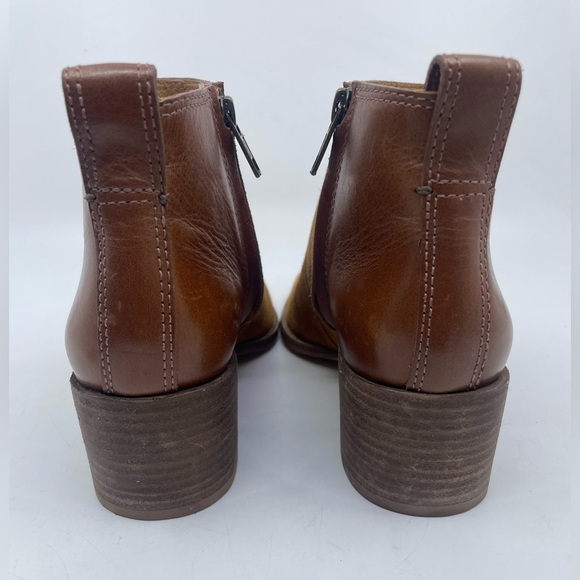 Madewell Asher Bootie Tan suede / leather size 5.5 - Picture 10 of 12